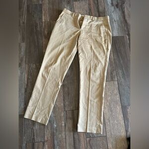 Men’s Express Beige Slim Fit Pants 32x32